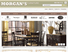 Tablet Screenshot of morgansfurniture.com